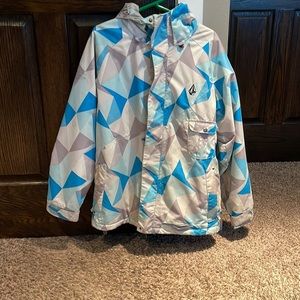 L VOLCOM SNOWBOARDING JACKET